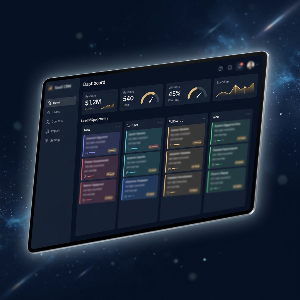 Sales Motor CRM Dashboard